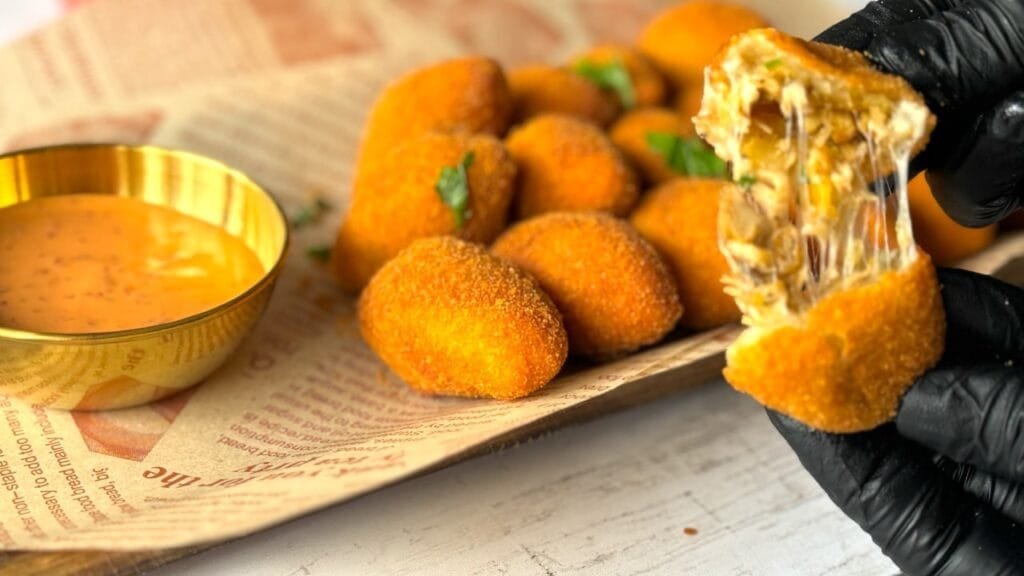 كروكيت الدجاج (كوشينيا) على الطريقة البرازيلية
